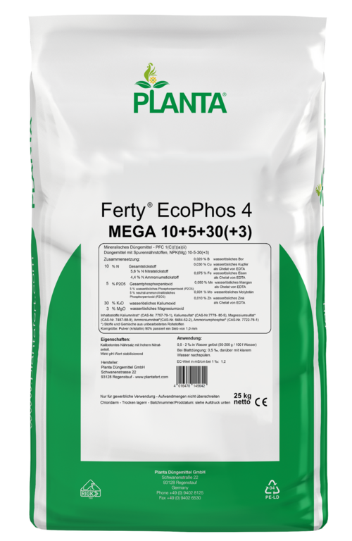 Ferty EcoPhos 4 Mega Hauert MANNA