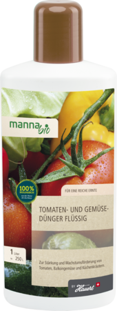Manna Bio Tomaten-, und Gemüsedünger Flüssig
