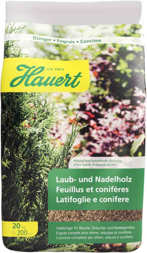 Hauert Laub und Nadelholzdnger | Hauert MANNA